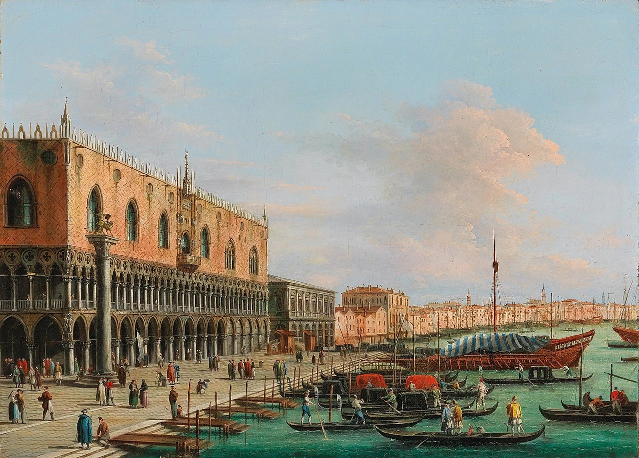 Il Palazzo Ducale e la Riva degli Schiavoni, Venezia
